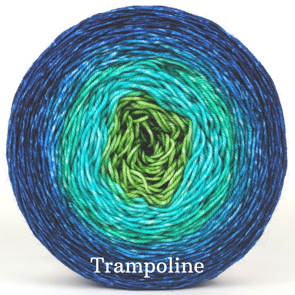 Trampoline Fingering - The Sated SheepYarnKnitcircus