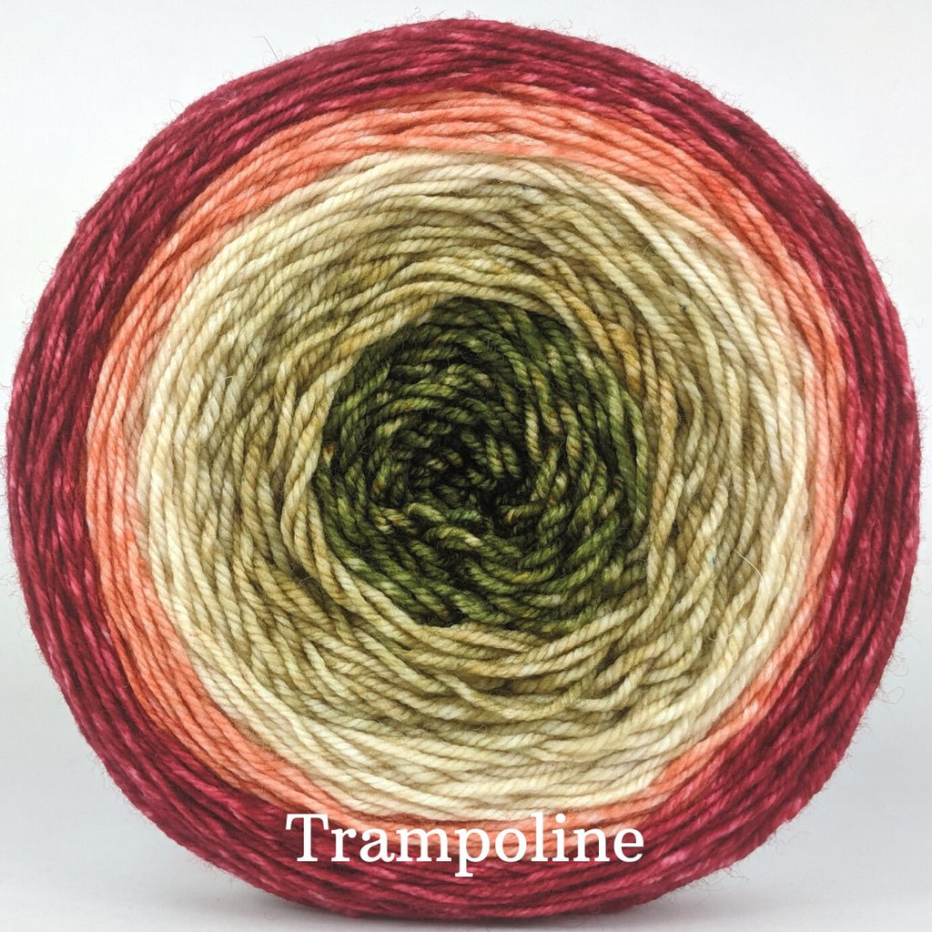 Trampoline Fingering - The Sated SheepYarnKnitcircus