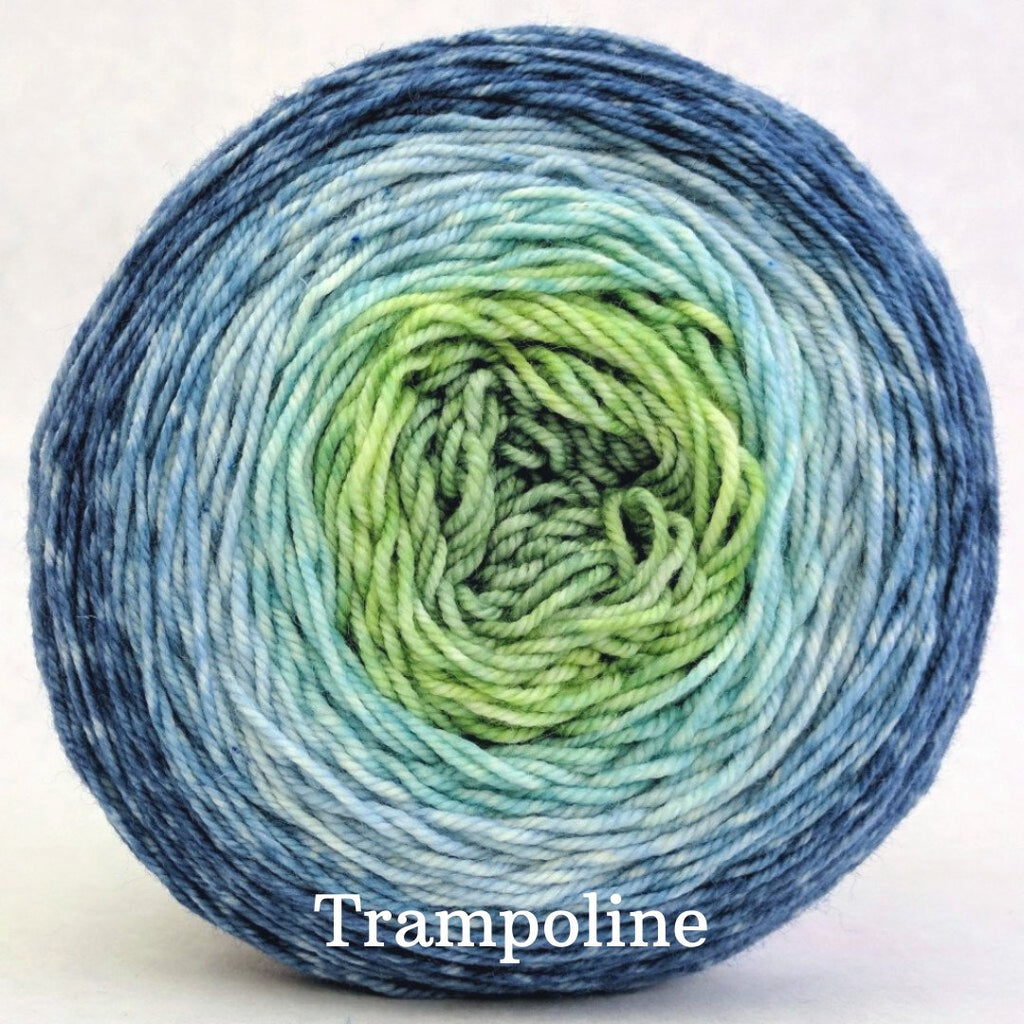 Trampoline Fingering - The Sated SheepYarnKnitcircus