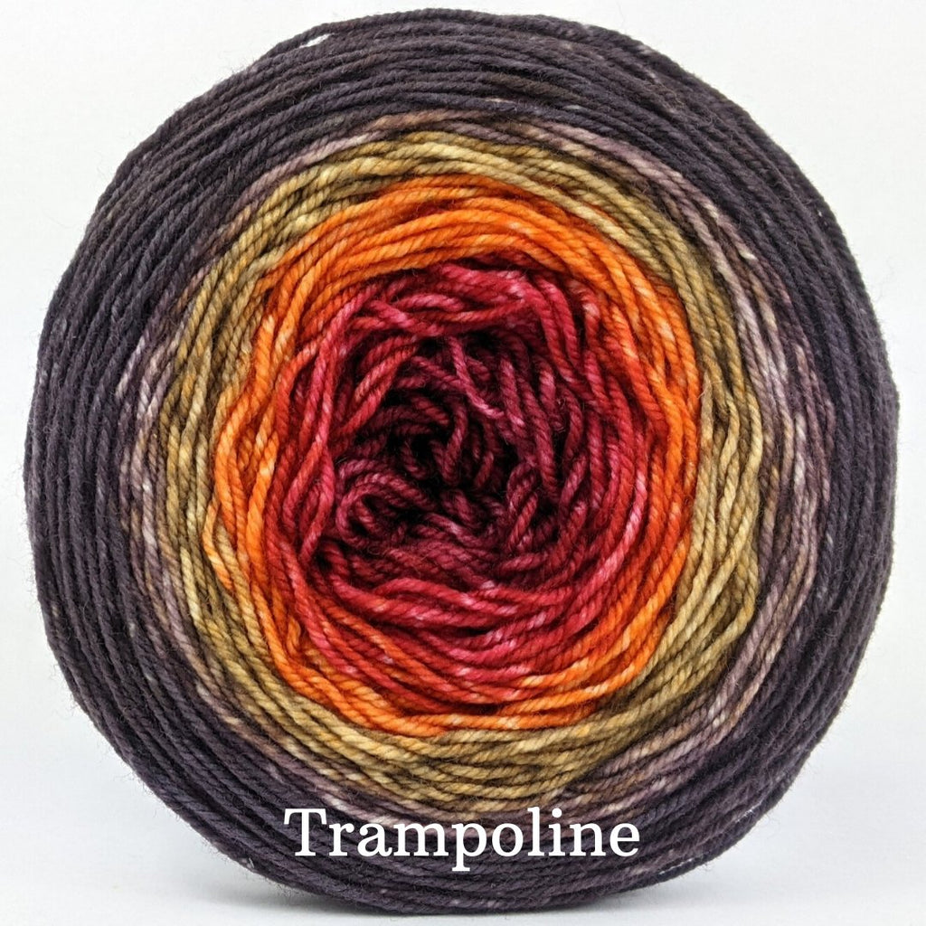 Trampoline Fingering - The Sated SheepYarnKnitcircus