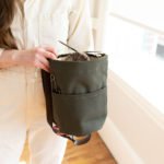 Twig & Horn Canvas Bucket Bag - The Sated SheepBagsQuince & Co.