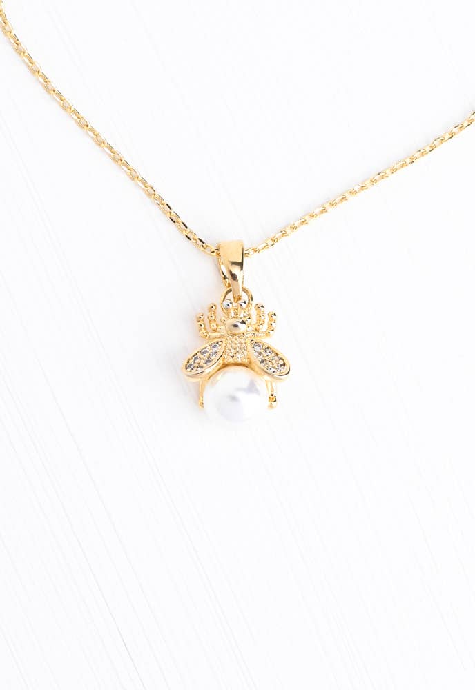 Starfish Project, Inc -  Queen Bee Pearl Necklace